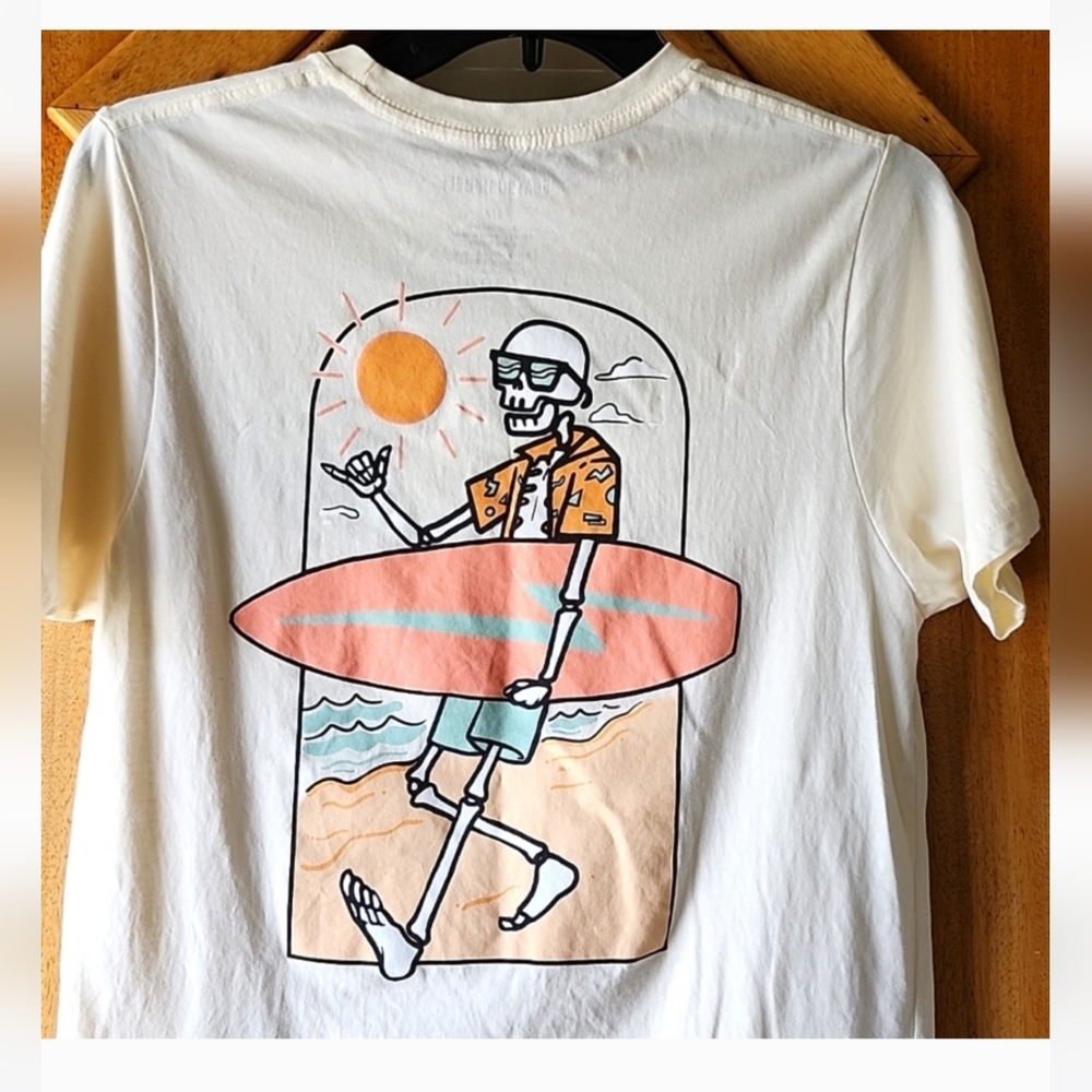 SKeleton tee ladies S